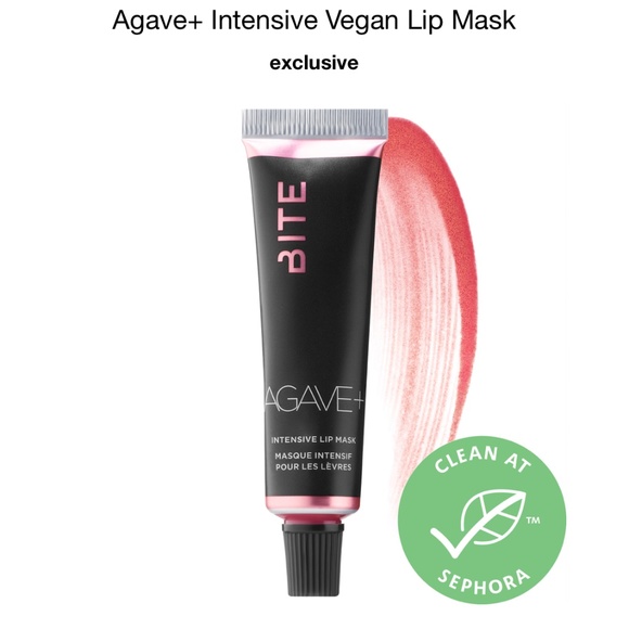BITE Agave Intensive Vegan Lip Mask in Rose Gold